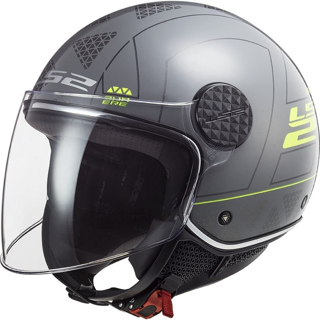 Casco integrale LS2 FF808 Stream II 22-06 Grigio Nardo lucido - EuroBikes