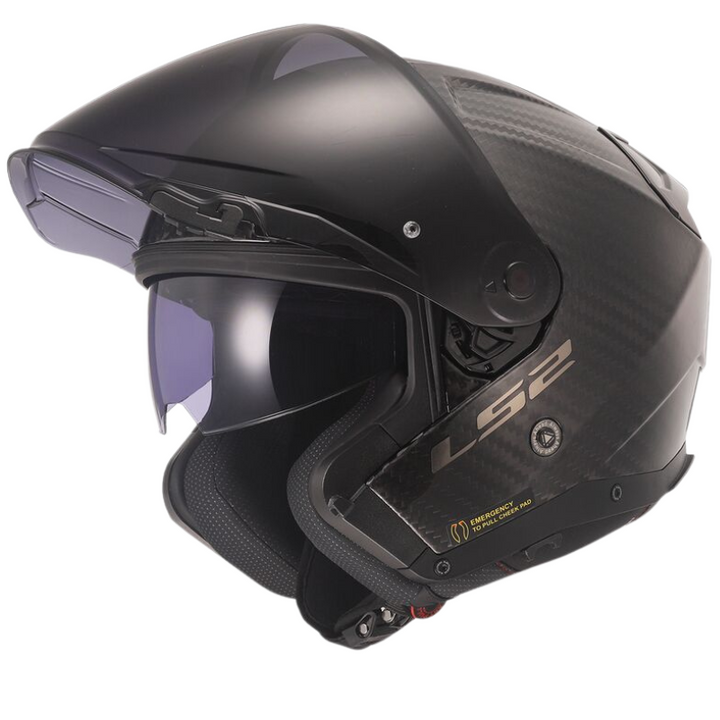 Casco Jet LS2 Infinity II - Carbon