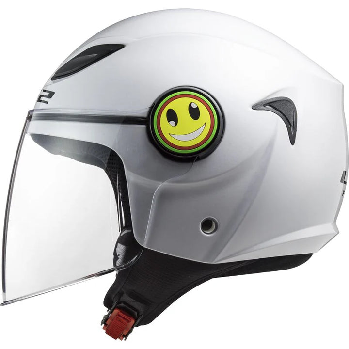 Casco Kid Jet LS2 Funny - Bianco Lucido