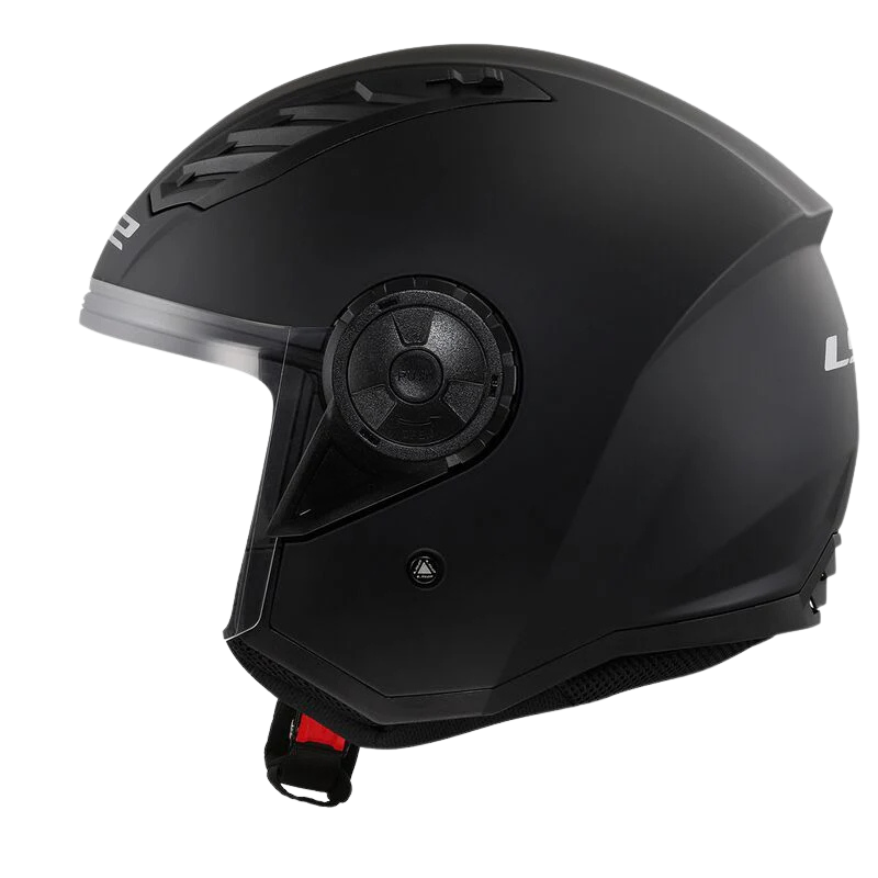 Casco Jet LS2 Airflow II - Nero Opaco