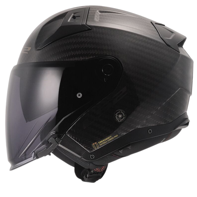 Casco Jet LS2 Infinity II - Carbon