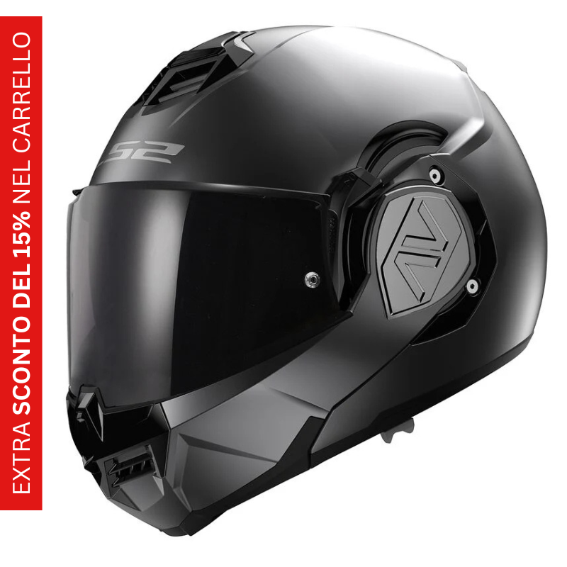 Casco Modulare LS2 Advant - Grigio Titanio