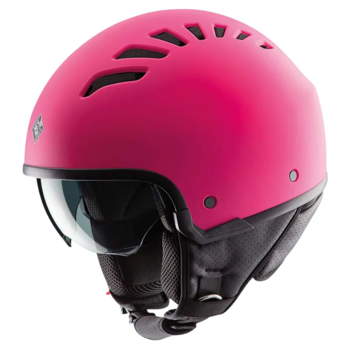 Casco Demi-Jet Tucano Urbano - El 'Fresh - Fucsia Opaco