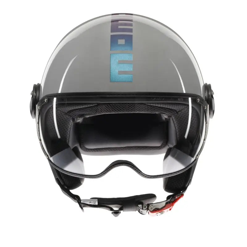 Casco Jet MomoDesign - Fgtr Classic - Flip Grigio Lucido