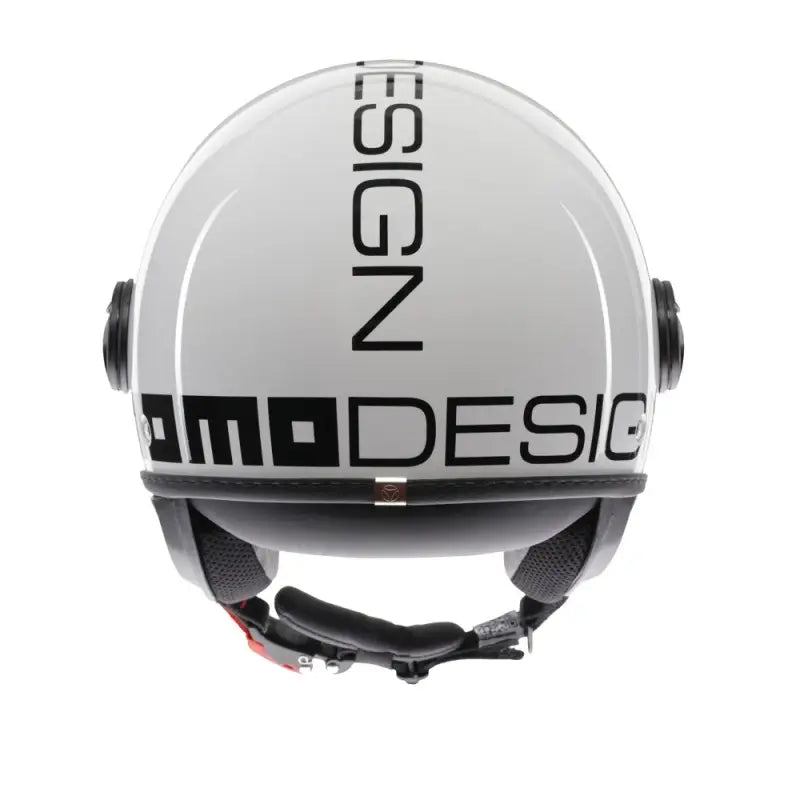 Casco Jet MomoDesign - Fgtr Classic - Mono Lucido Bianco Nero