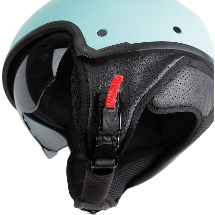 Casco Demi-Jet Tucano Urbano - El 'Fresh - Tiffany Opaco