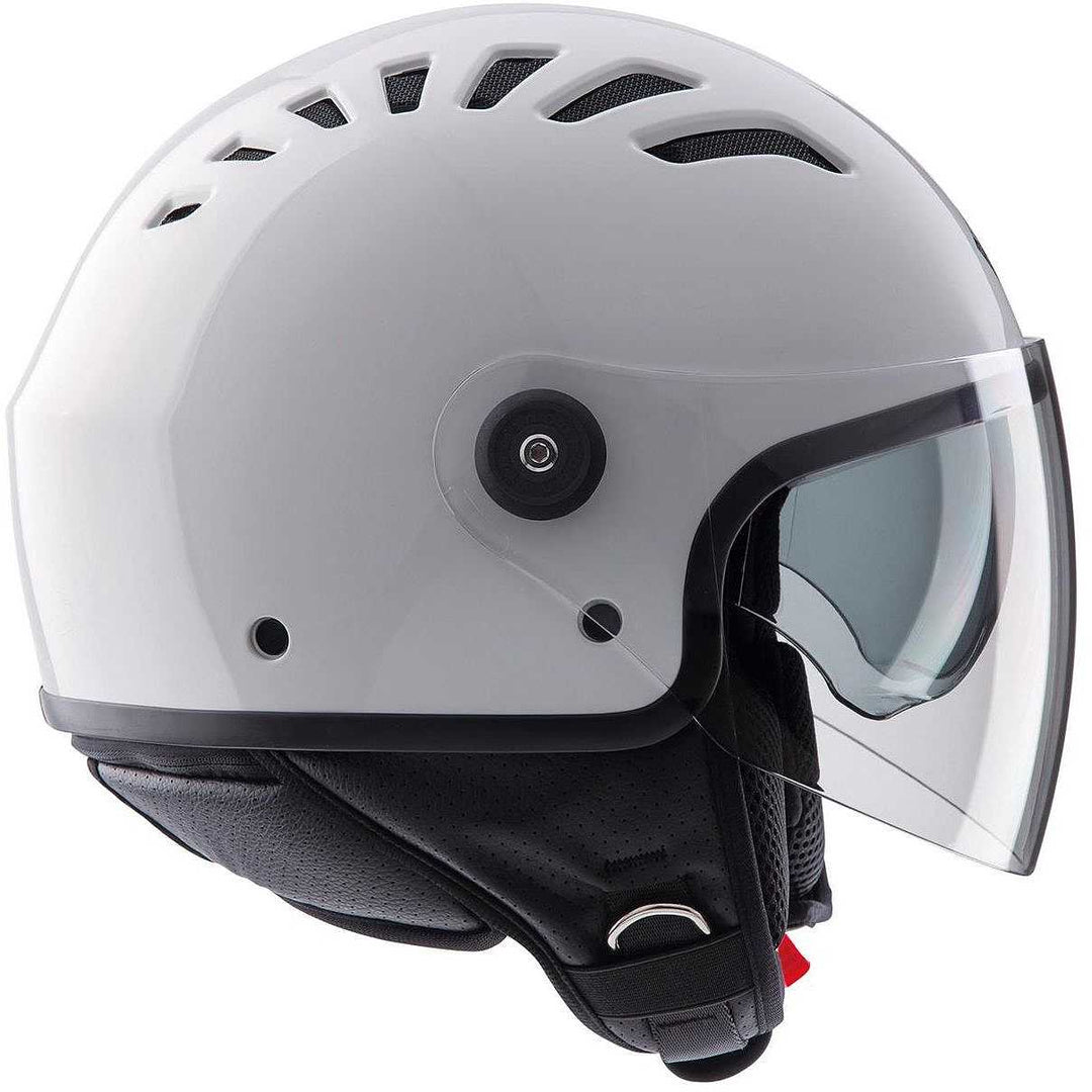 Casco Demi-Jet Tucano Urbano - El 'Top - Bianco Ghiaccio Lucido