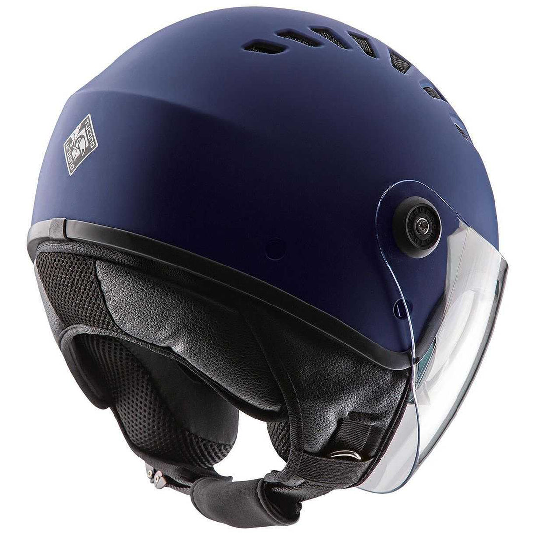 Casco Demi-Jet Tucano Urbano - El 'Top - Blu Infinito Opaco