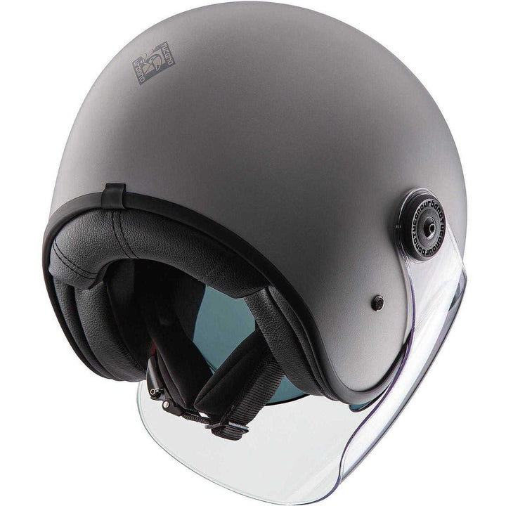 Casco Jet Tucano Urbano - El 'Fast - Grigio Moondust Opaco