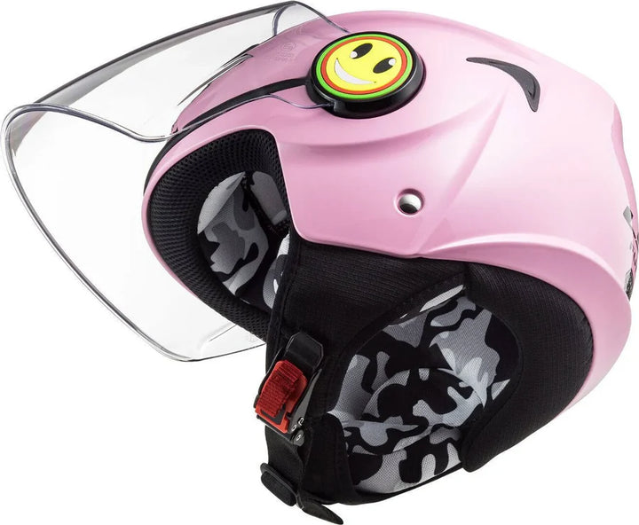 Casco Kid Jet LS2 Funny - Rosa Lucido