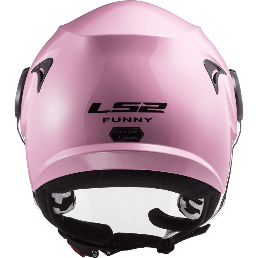 Casco Kid Jet LS2 Funny - Rosa Lucido