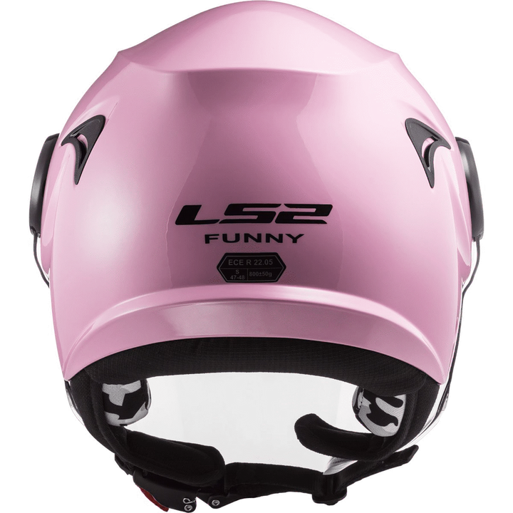 Casco Kid Jet LS2 Funny - Rosa Lucido