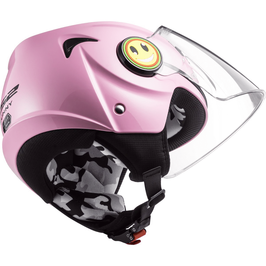 Casco Kid Jet LS2 Funny - Rosa Lucido