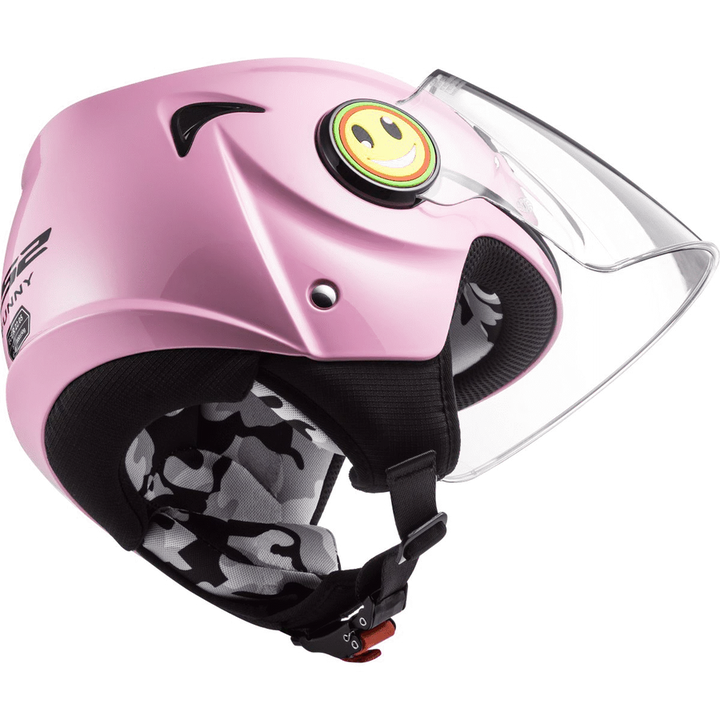 Casco Kid Jet LS2 Funny - Rosa Lucido