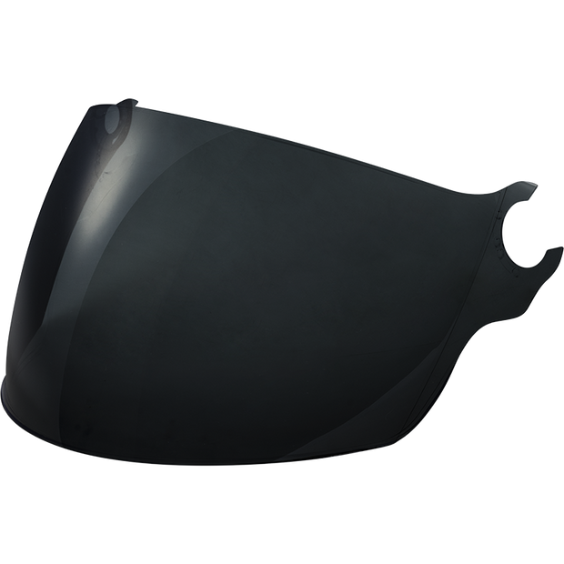 Visiera Lunga Nera/Fumé Scuro Casco LS2 Airflow OF562/Sphere Lux OF558 -  Black - Nera/Fumé Scuro – La Lambretta Moto