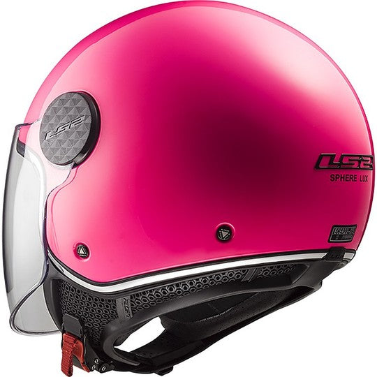 Casco Ls2 SPHERE LUX OF558 SOLID - Fluo Pink Lucido